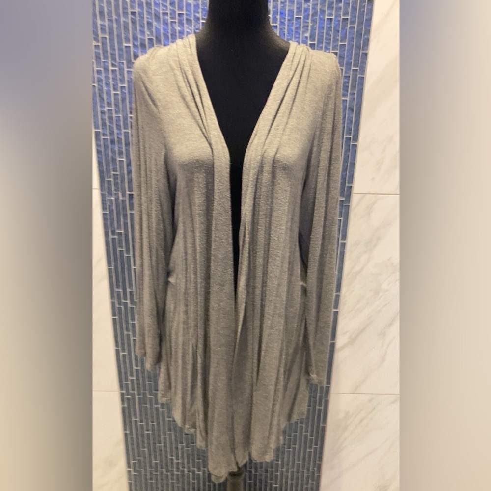 Lane Bryant ⭐️ Light grey lightweight cardigan